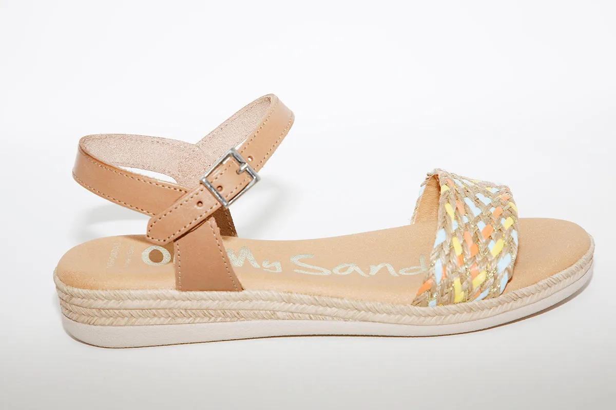 OH MY SANDALS - 4667 TAUPE COMB
