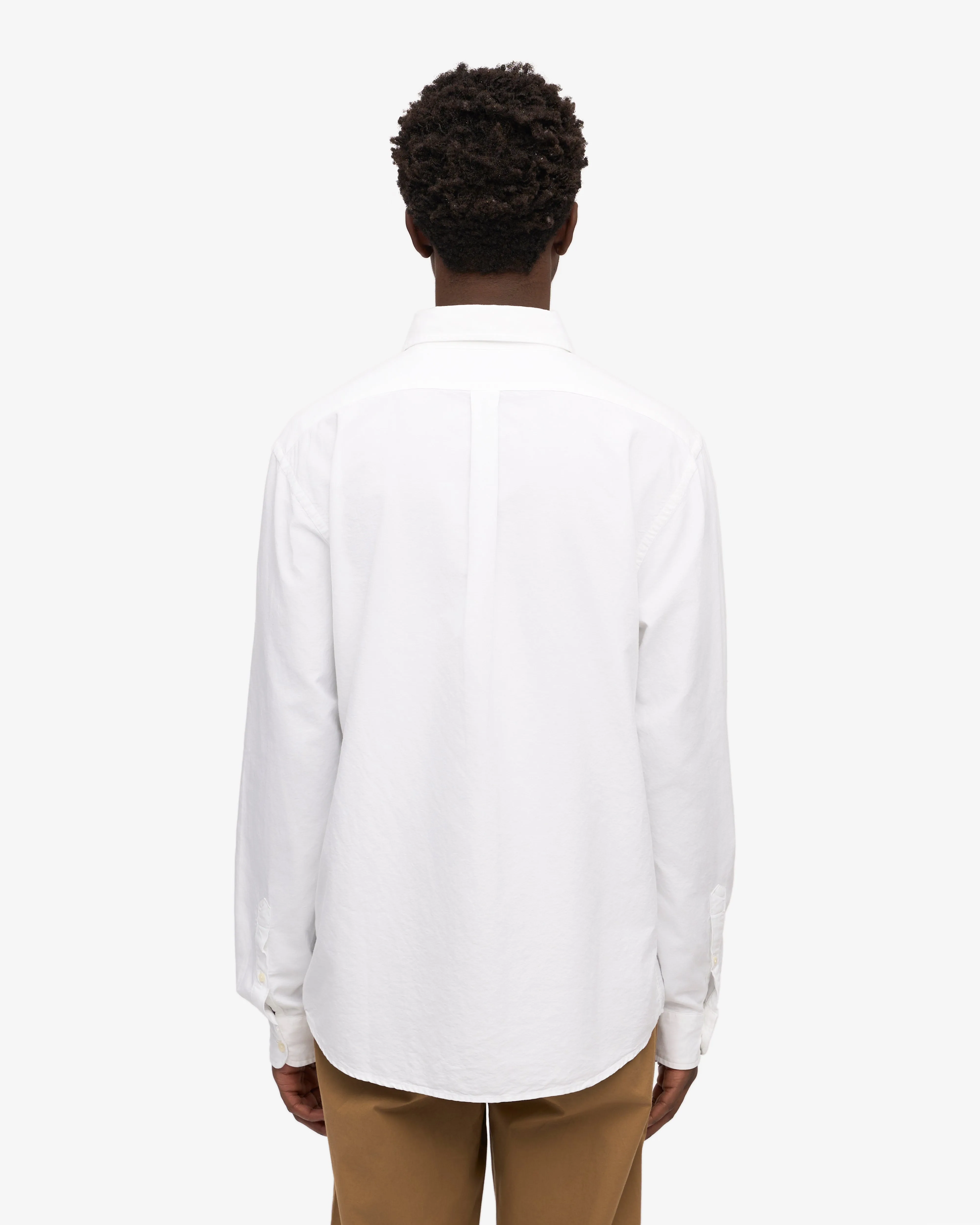 Organic Button Down Shirt - Optical White