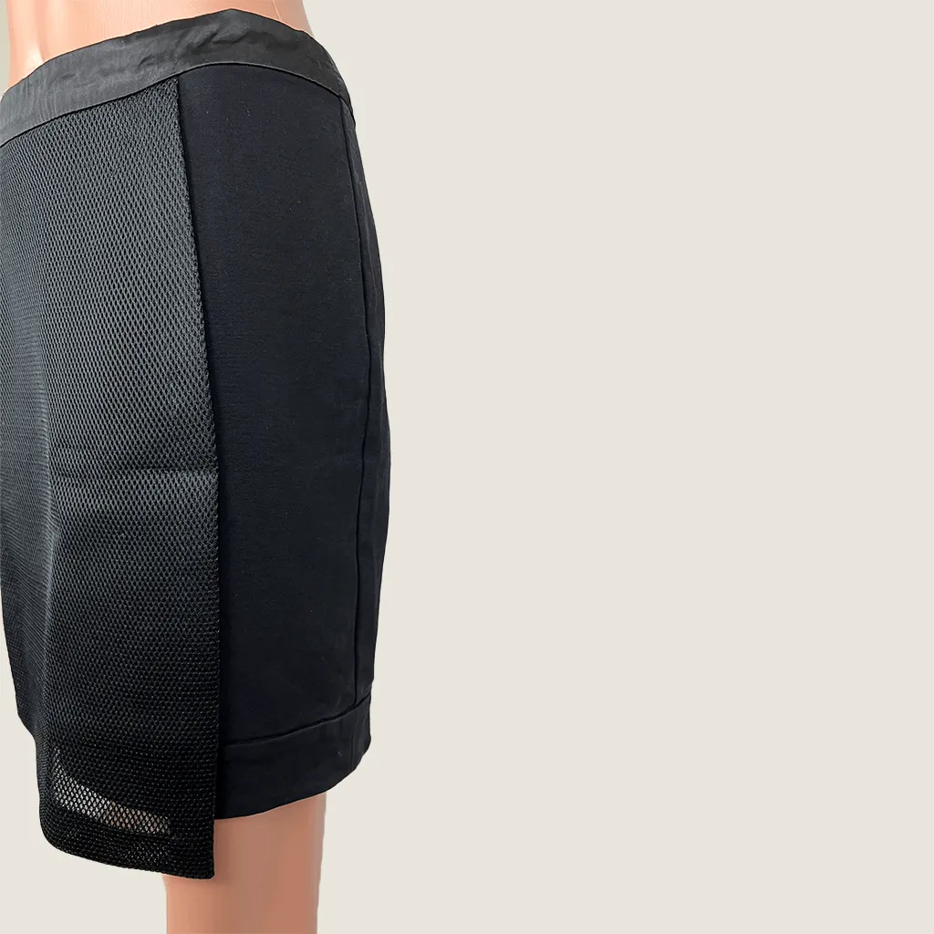 Oxford Black Mini Skirt 12