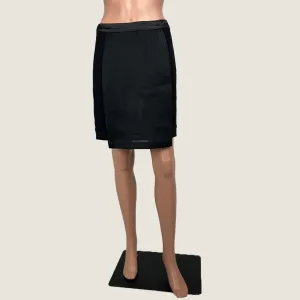 Oxford Black Mini Skirt 12
