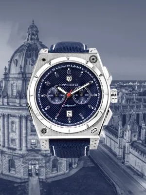 Oxford Blue Clerkenwell Quartz Chronograph