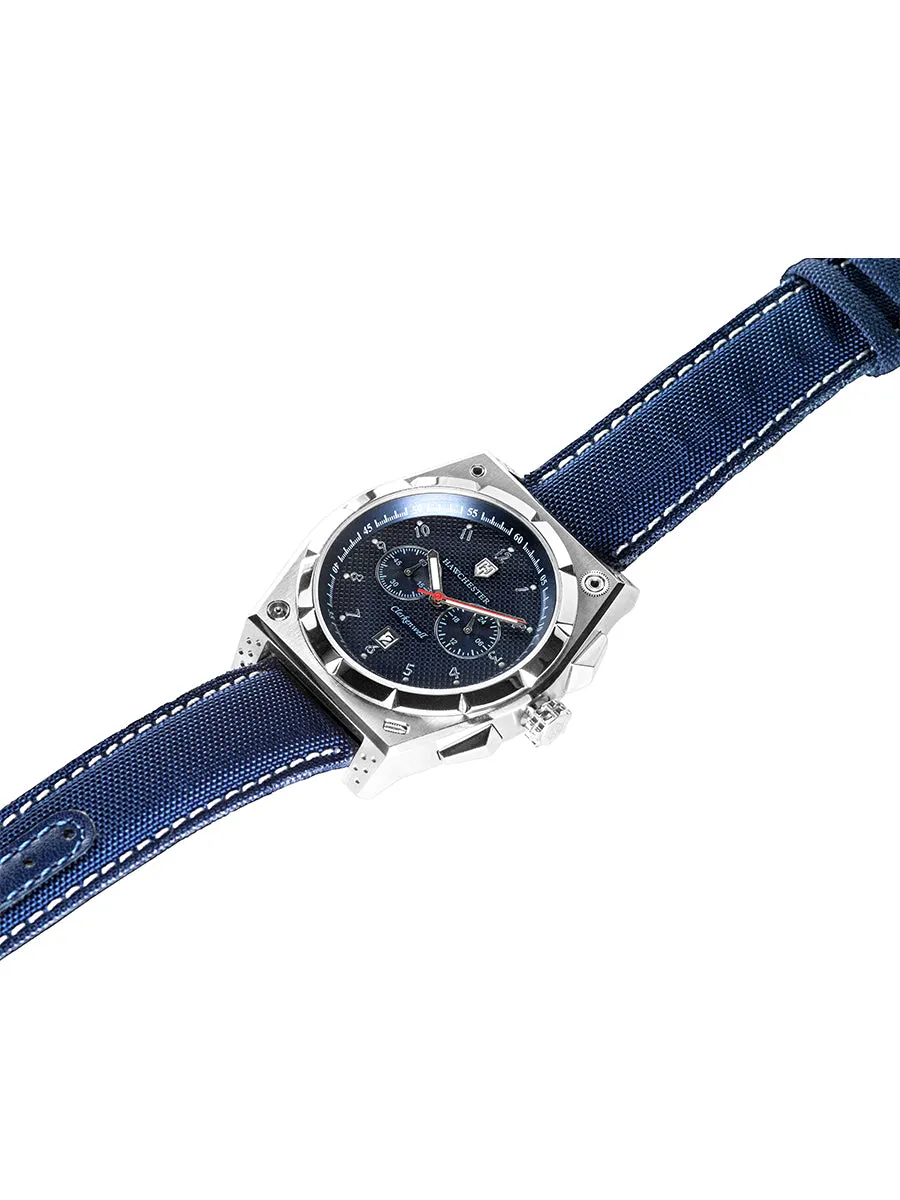 Oxford Blue Clerkenwell Quartz Chronograph