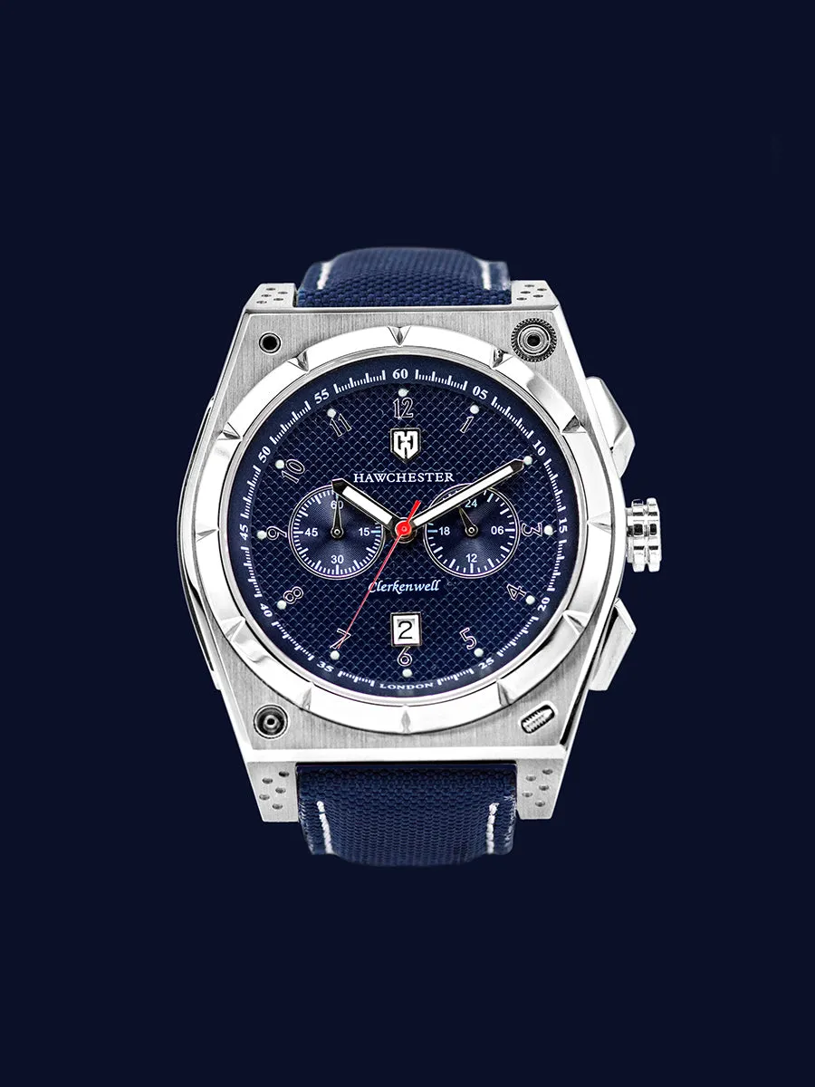 Oxford Blue Clerkenwell Quartz Chronograph