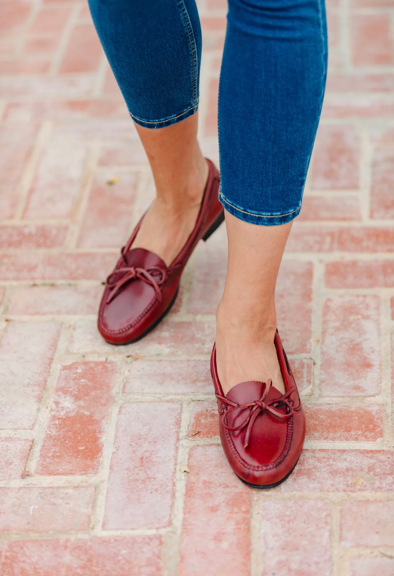 Oxford Burdeos Loafer
