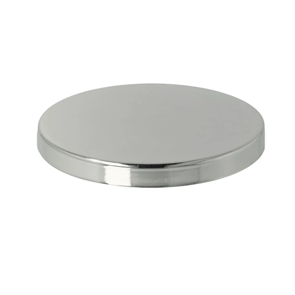 Oxford / Cambridge Lid - Chrome - Medium - 1 of