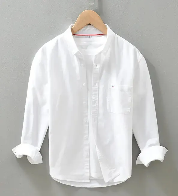 Oxford Cloth Long-sleeve