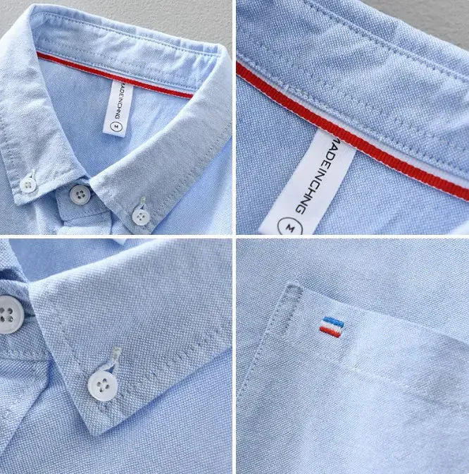 Oxford Cloth Long-sleeve