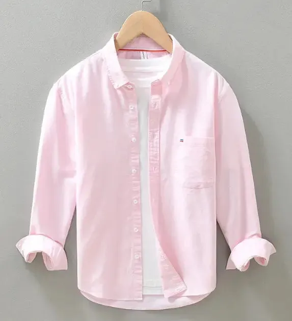Oxford Cloth Long-sleeve
