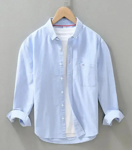 Oxford Cloth Long-sleeve