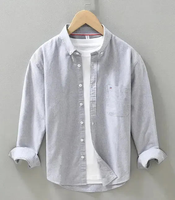 Oxford Cloth Long-sleeve