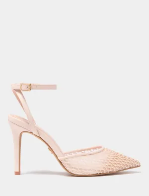 Payton Mesh Round Toe PM Heel Sandal