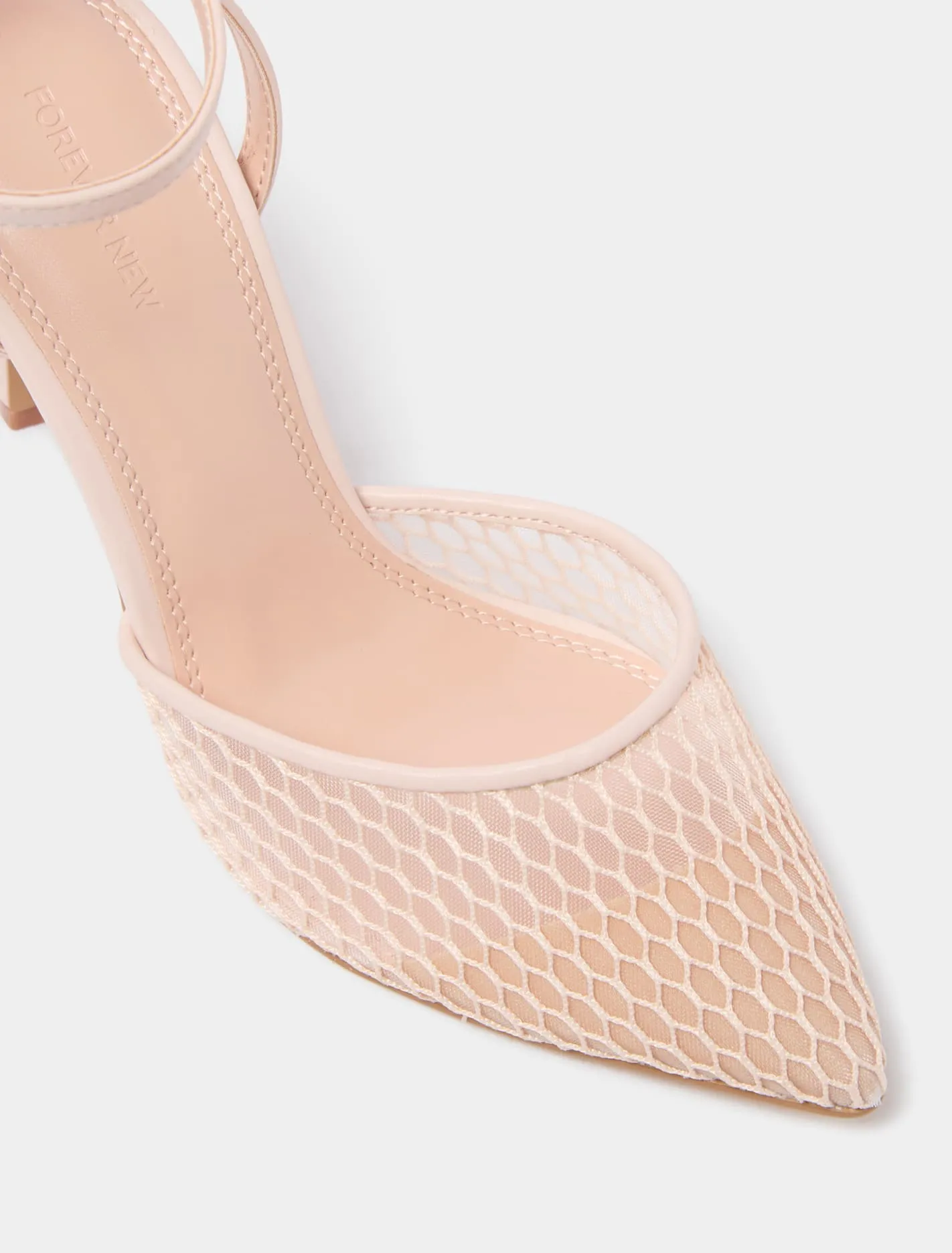 Payton Mesh Round Toe PM Heel Sandal