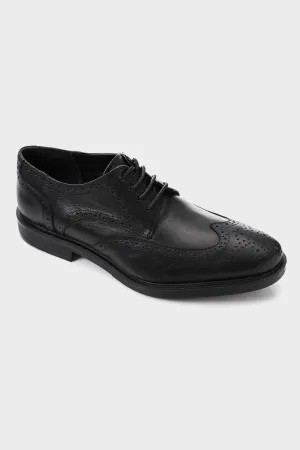 Perforated Leather Classic Shoes