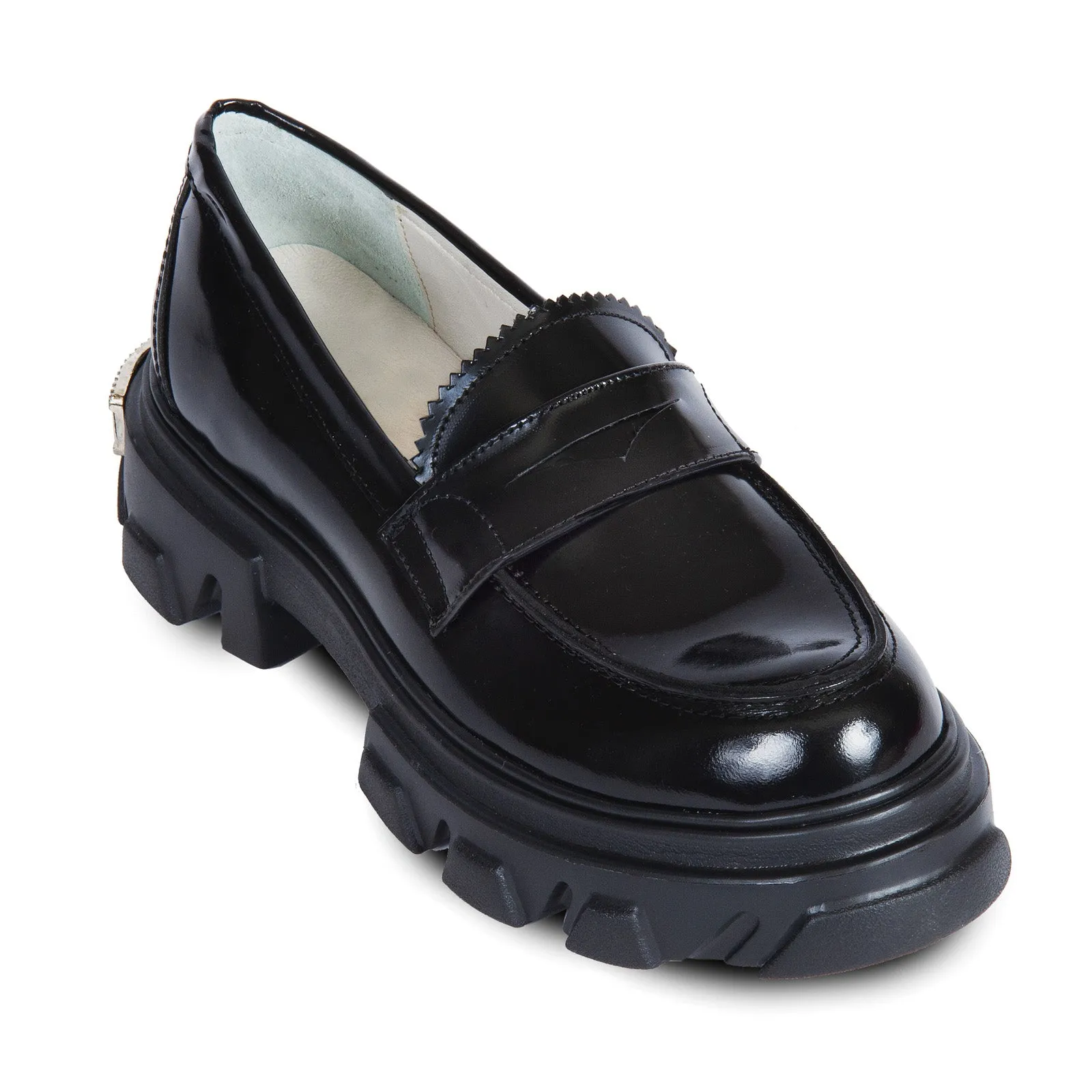 Plain Loafer Leather Shoes By URBNKICKS