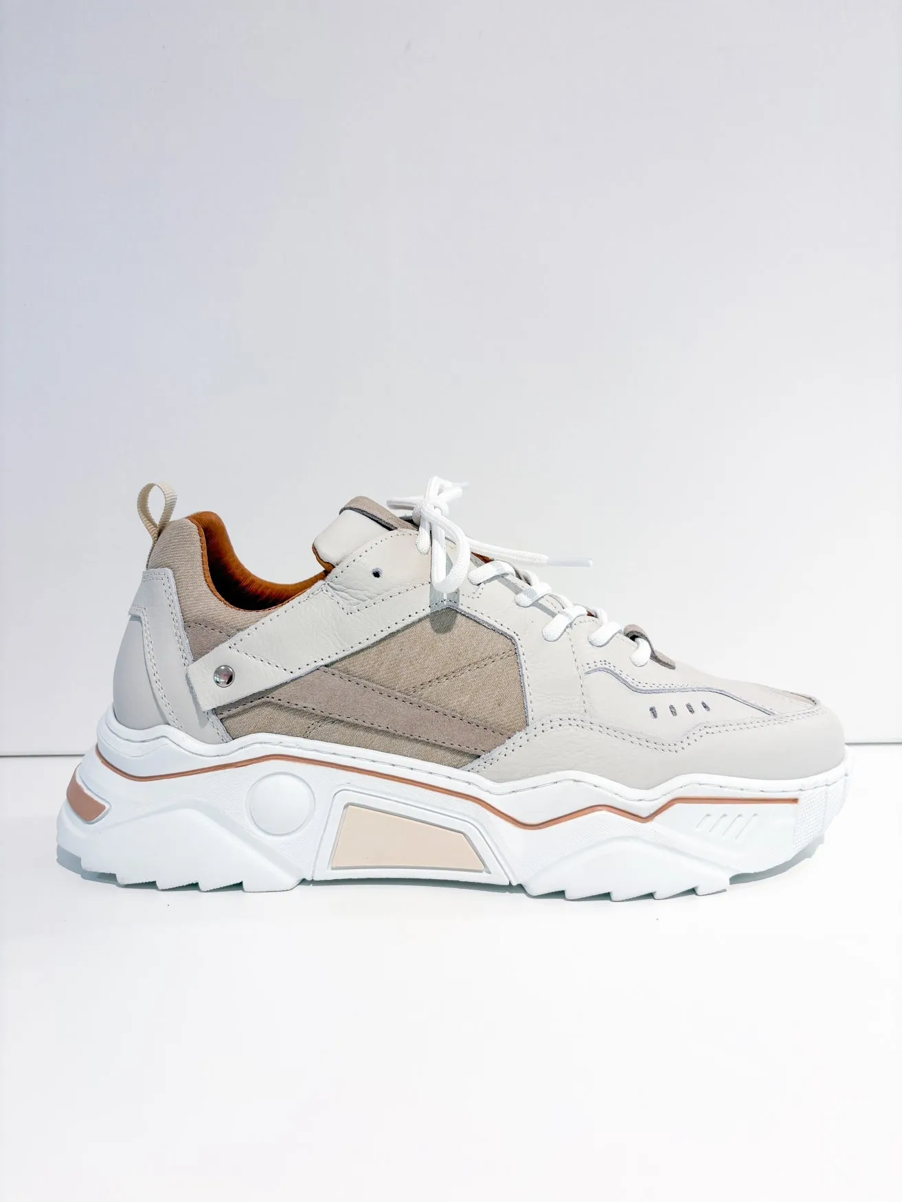 PLUTO MEN - Sneakers | Off white / Sand