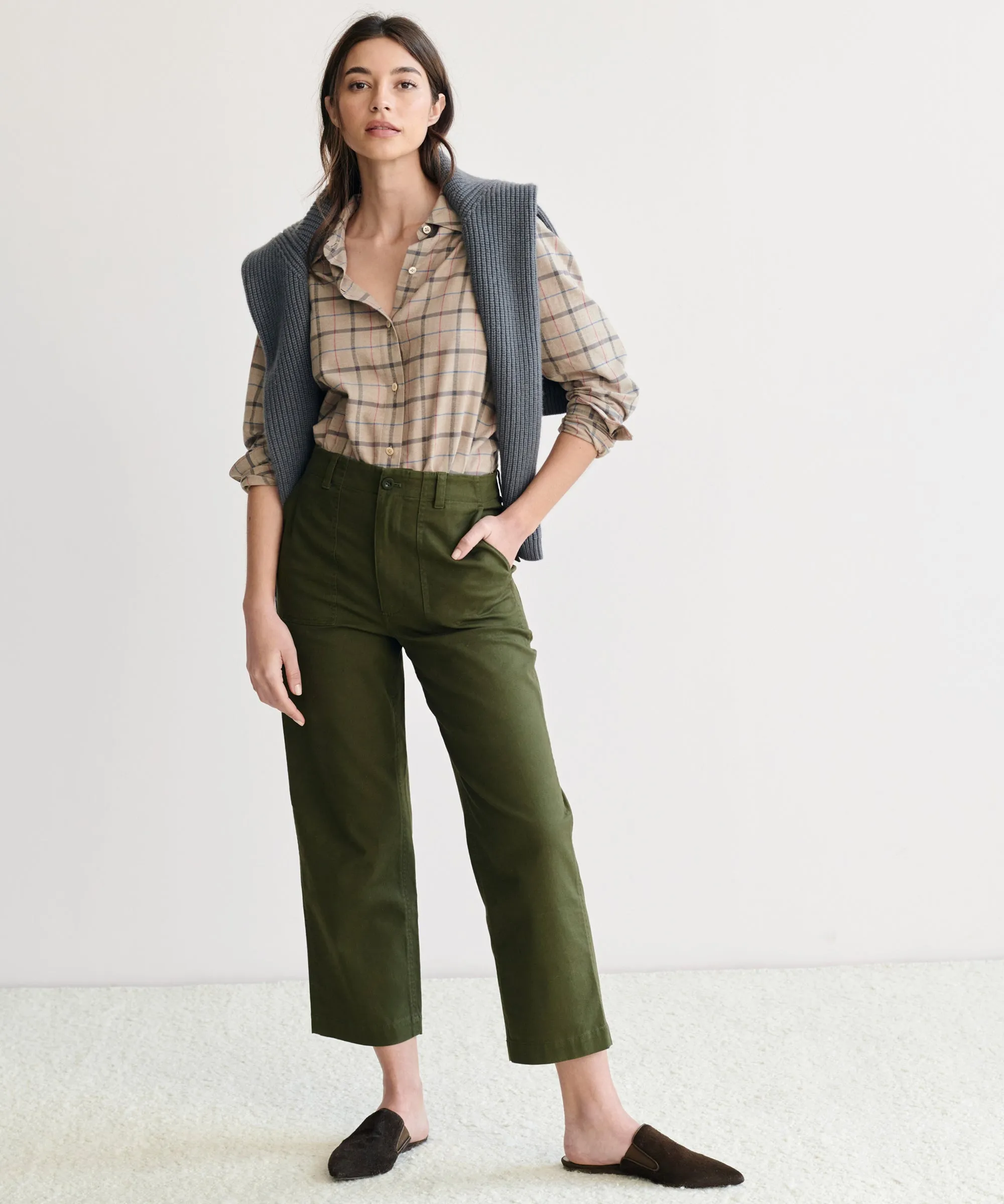 Pony Hair Mule