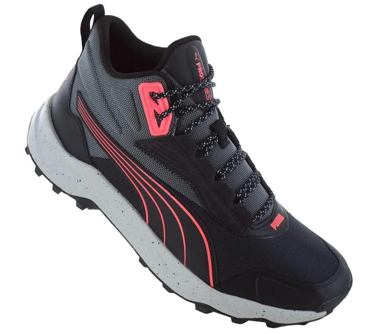 PUMA Obstruct Pro Mid - Herren Outdoor Schuhe Wanderschuhe Schwarz 378689-04