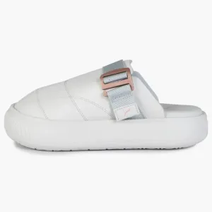 Puma Suede Mayu Leather Mule Nimbus Cloud (women's)
