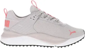 PUMA Womens Pc Runner Mesh Lace Up Sneakers Shoes Casual - Grey - Size 8 M