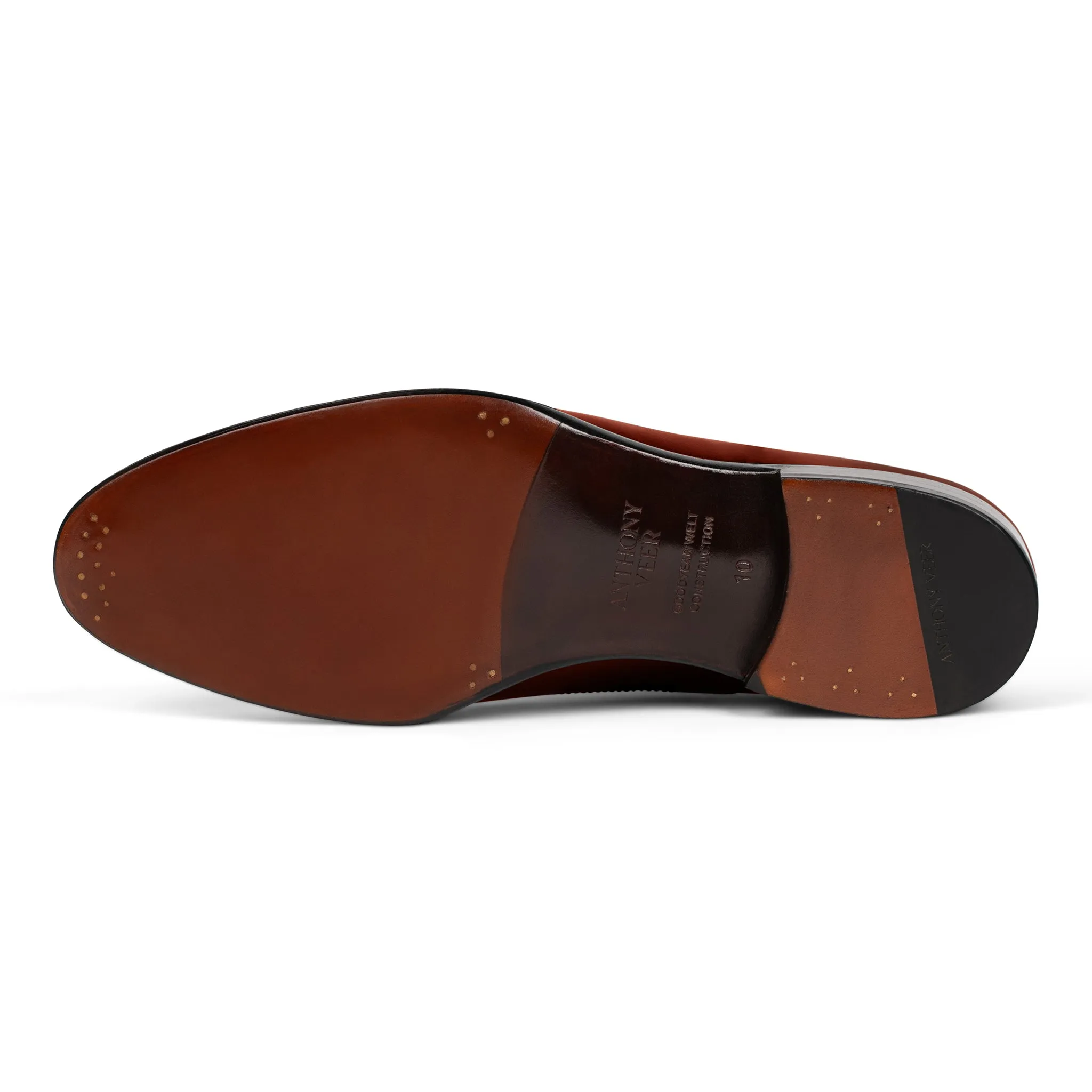 Regent Cap-Toe // Rustic Ember Cognac
