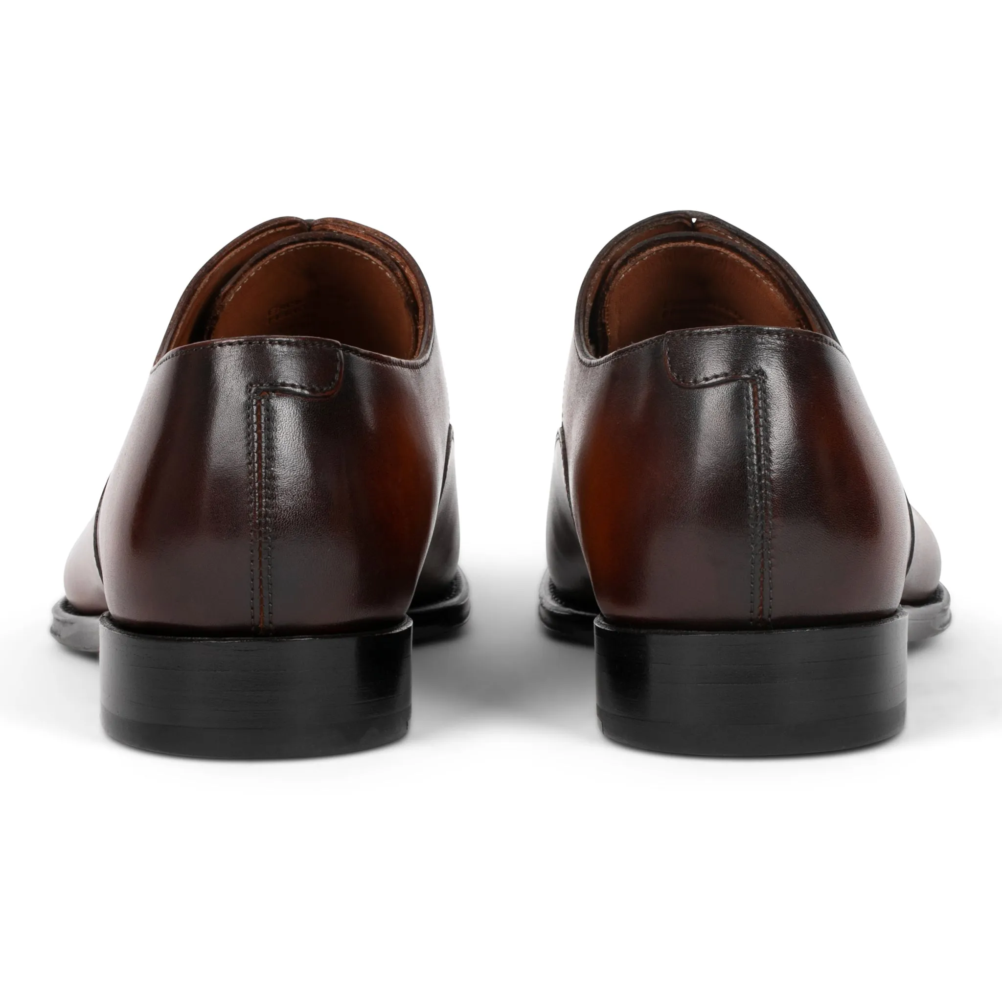 Regent Cap-Toe // Rustic Ember Cognac