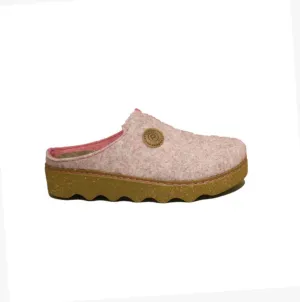Rohde 6120-44 Womens Mule Slippers Rose
