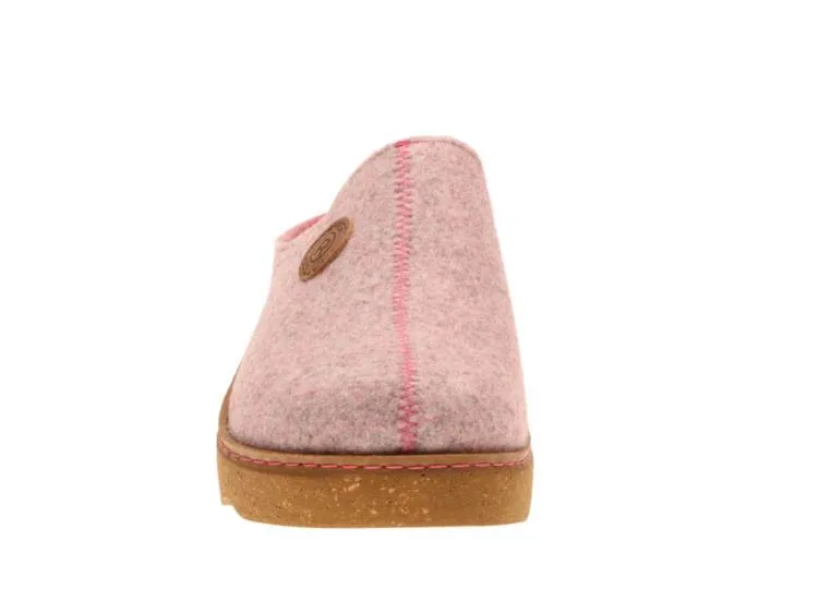 Rohde 6120-44 Womens Mule Slippers Rose