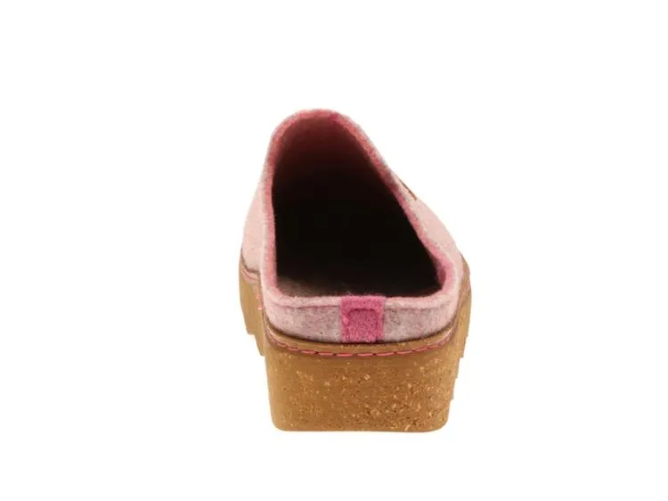 Rohde 6120-44 Womens Mule Slippers Rose