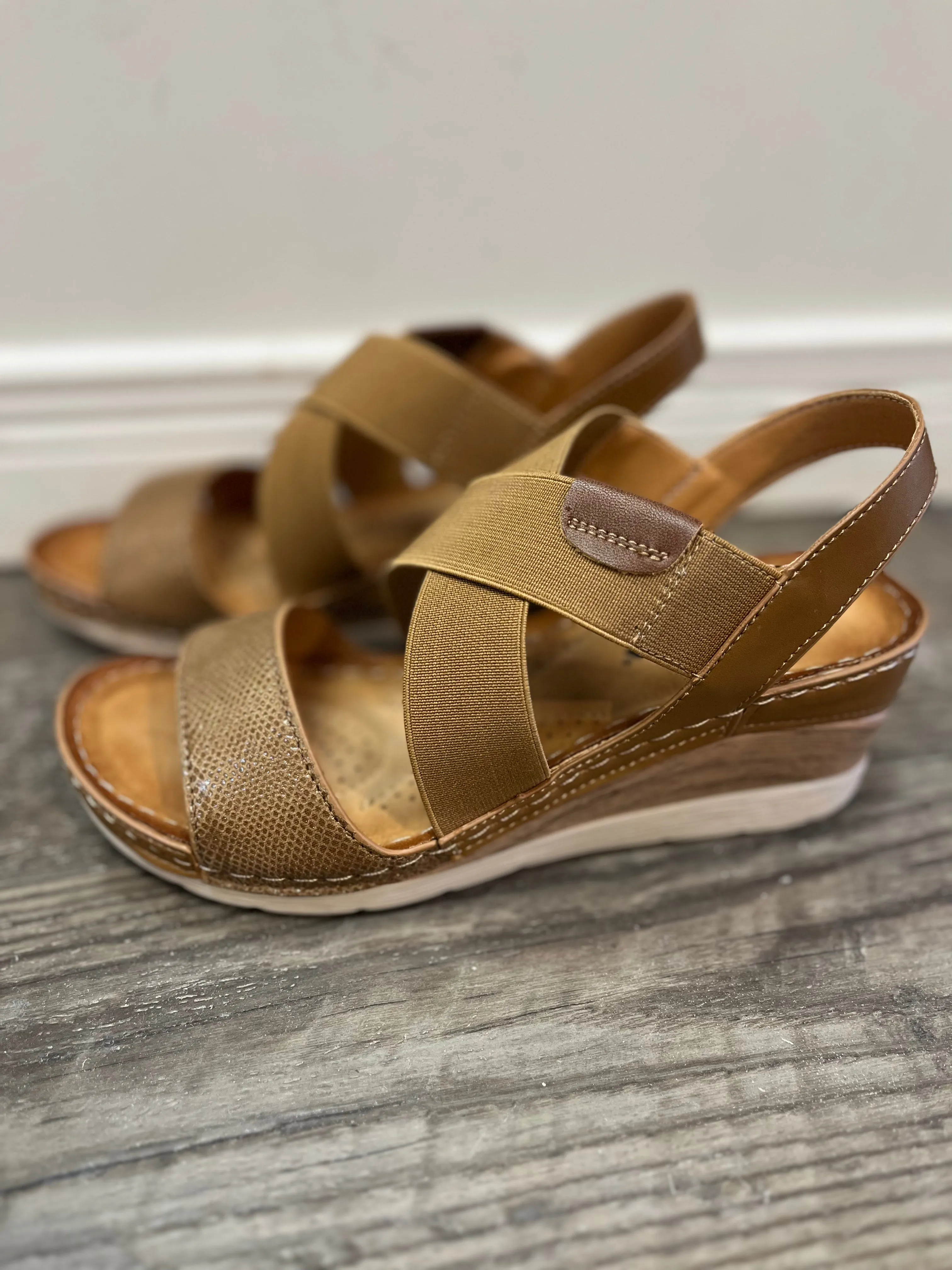 Romika Elaine Strappy Wedge Sandal