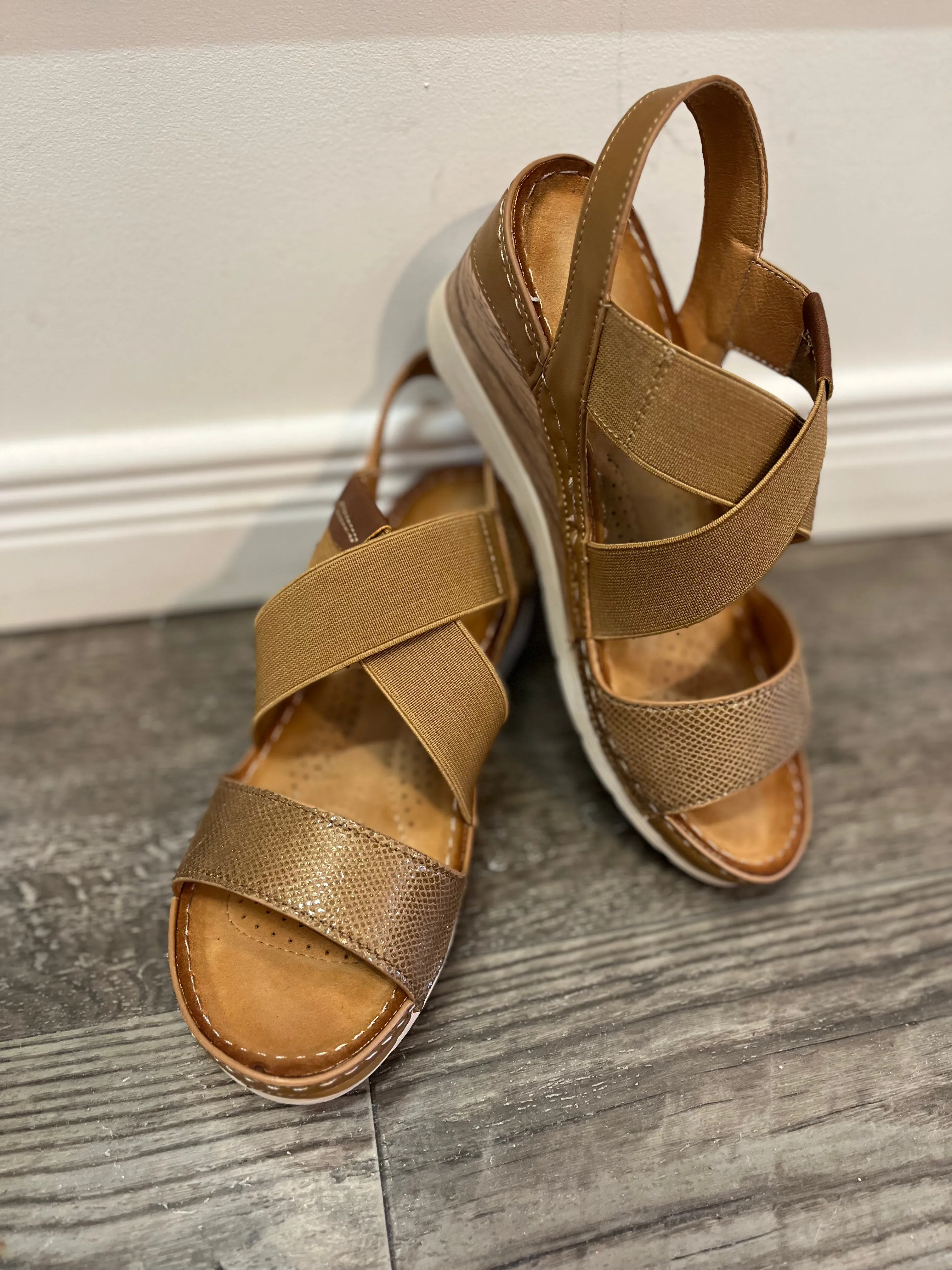 Romika Elaine Strappy Wedge Sandal