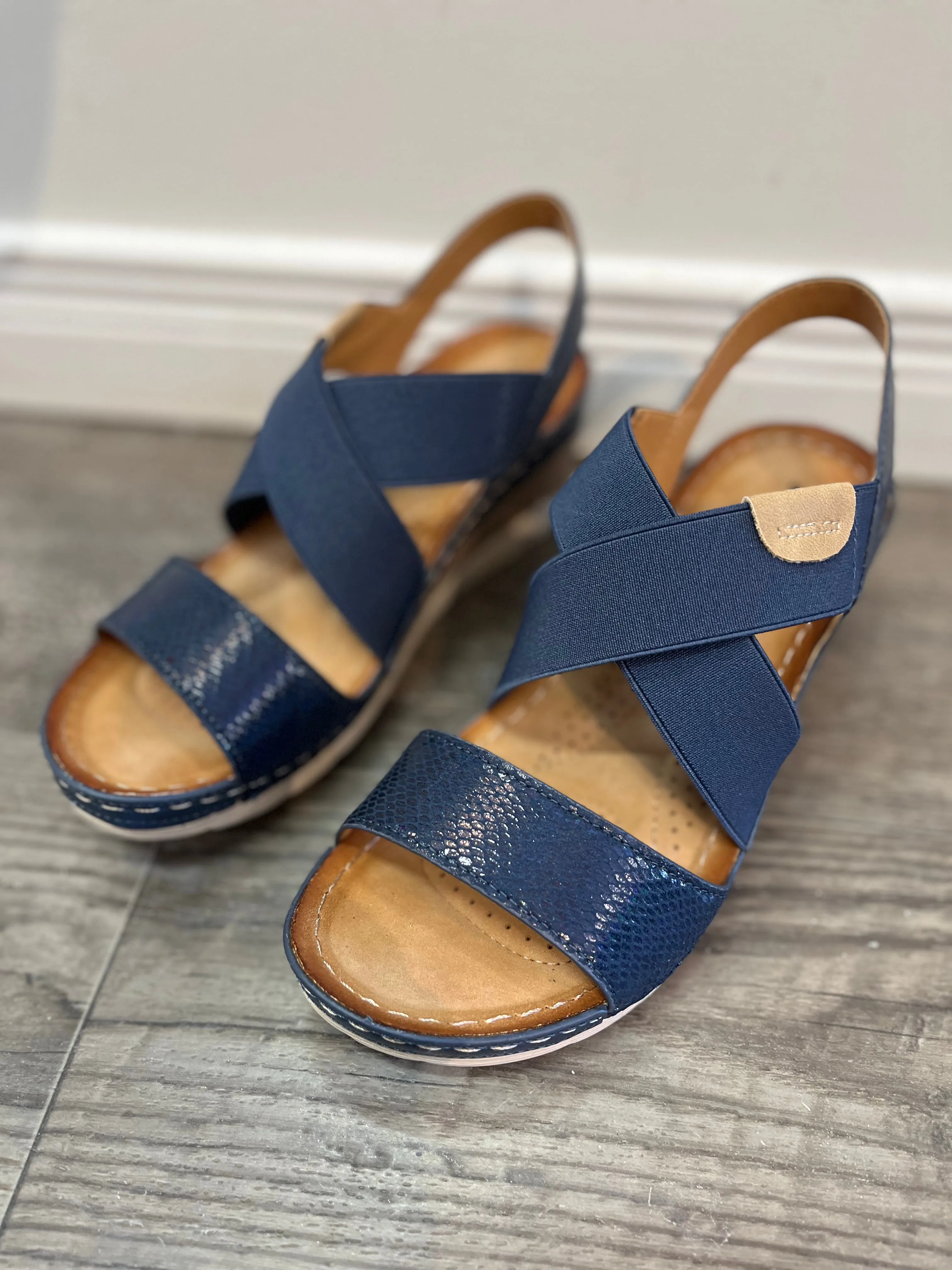 Romika Elaine Strappy Wedge Sandal