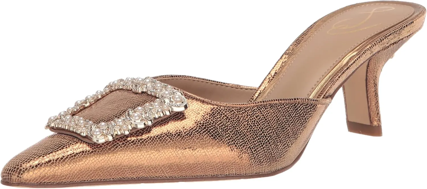 Sam Edelman Women's Brit Kitten Heel Mule