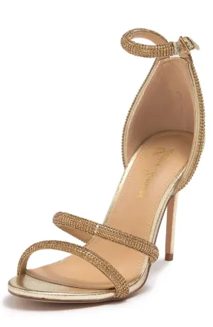 Sandal Toe Rhinestone Formal Fraud-free Lauren Strap Prom Open Stiletto Complete assortment Ankle Lorraine Dria