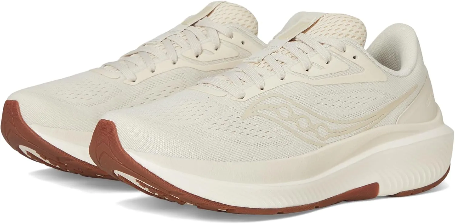 Saucony Women's Echelon 10 Sneaker, RYE/Gum, 6.5