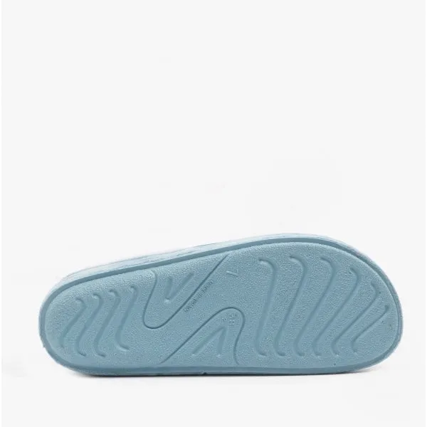 Scholl HOLLY 2.0 Womens Quilted Mule Slippers Petrolia