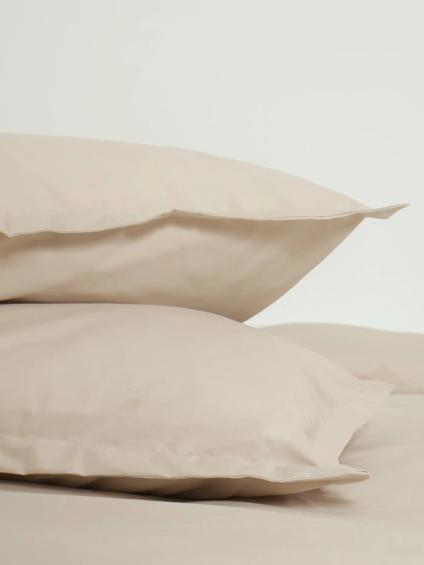Single & 3/4 Modern Oxford Duvet Set - Stone