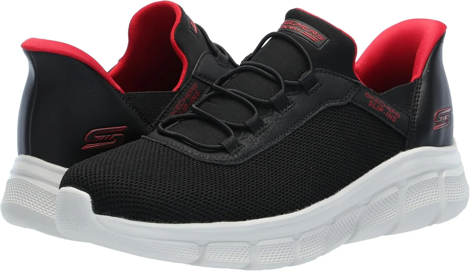 Skechers Men's B Flex-Elevated Edge Hands Free Slip-in Sneaker