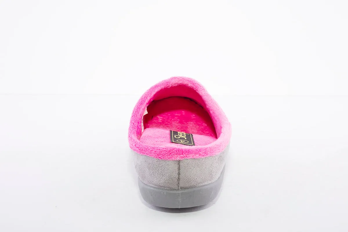 SLEEPERS - LS345C MULE SLIPPER - GREY