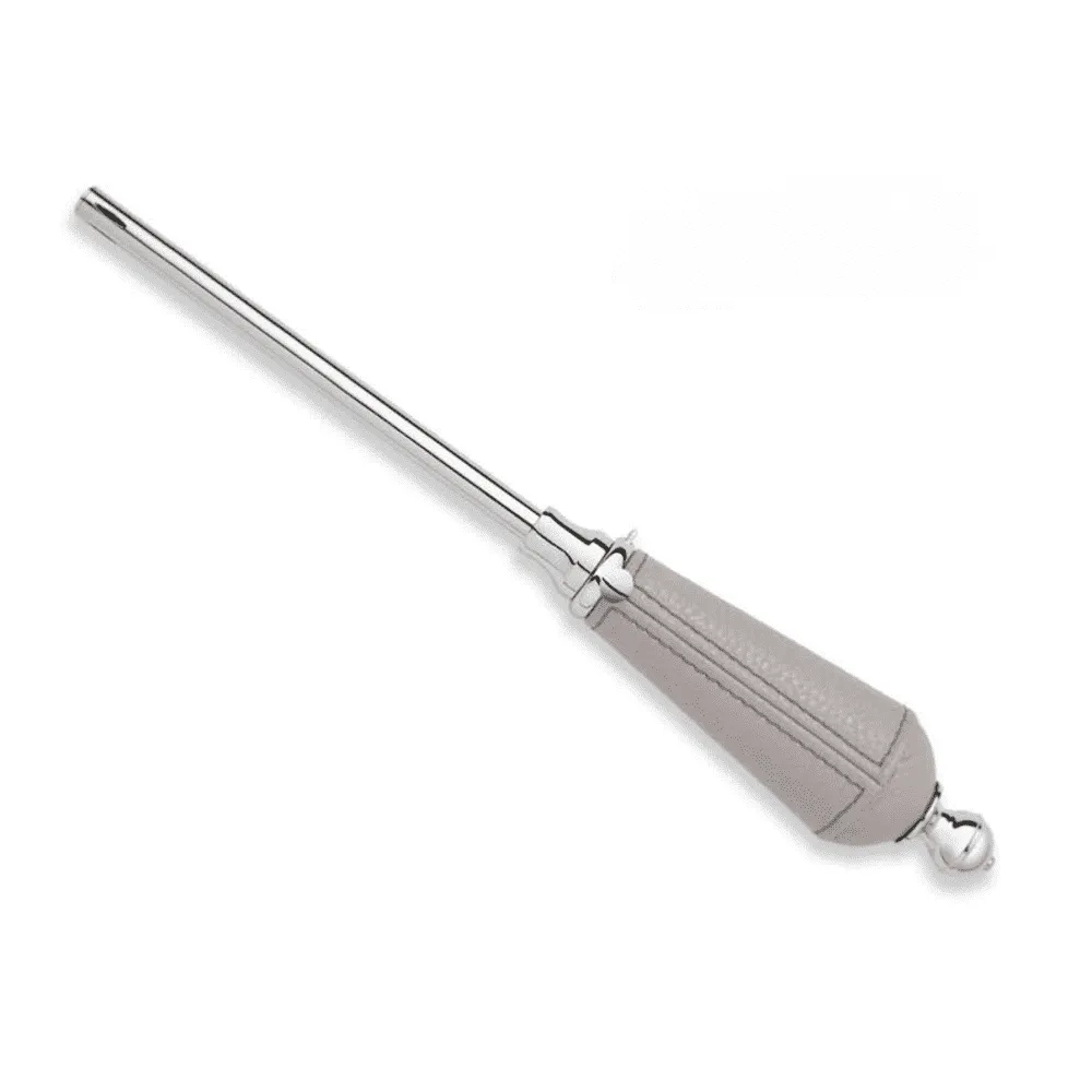 Social Light Oxford Soiree Collection English Dove Leather Decorative Lighter Butane Refillable