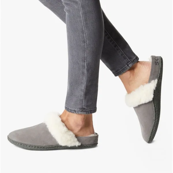Sorel NAKISKA SLIDE II Womens Mule Slippers Quarry/Grill
