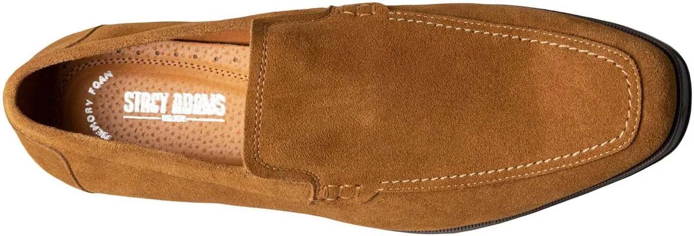 Stacy Adams Men's Pelton Moc Toe Slip on Loafer