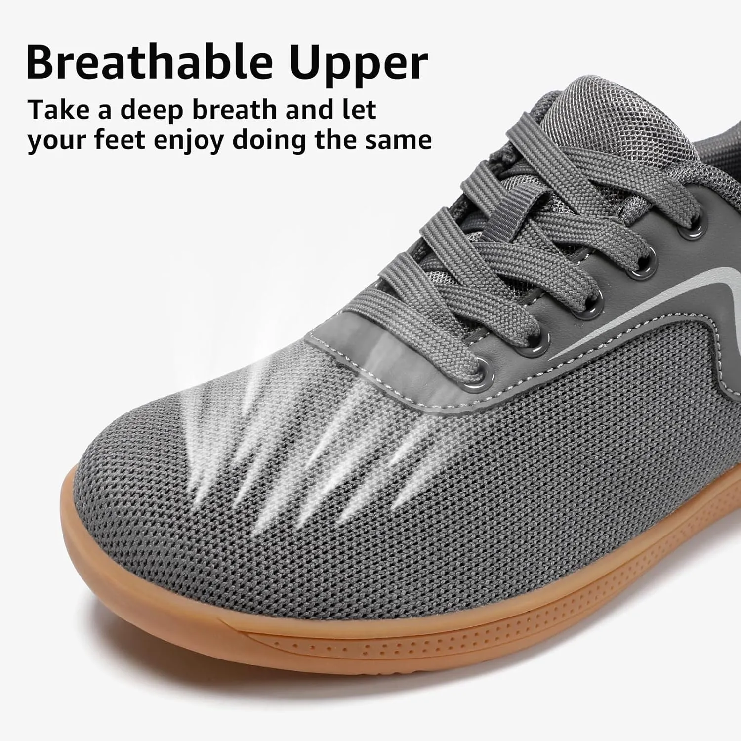 STQ Women's Minimalist Barefoot Shoes Wide Toe Box Trial Running Walking | Zero Drop Sole | Wide Width Fashion Sneaker