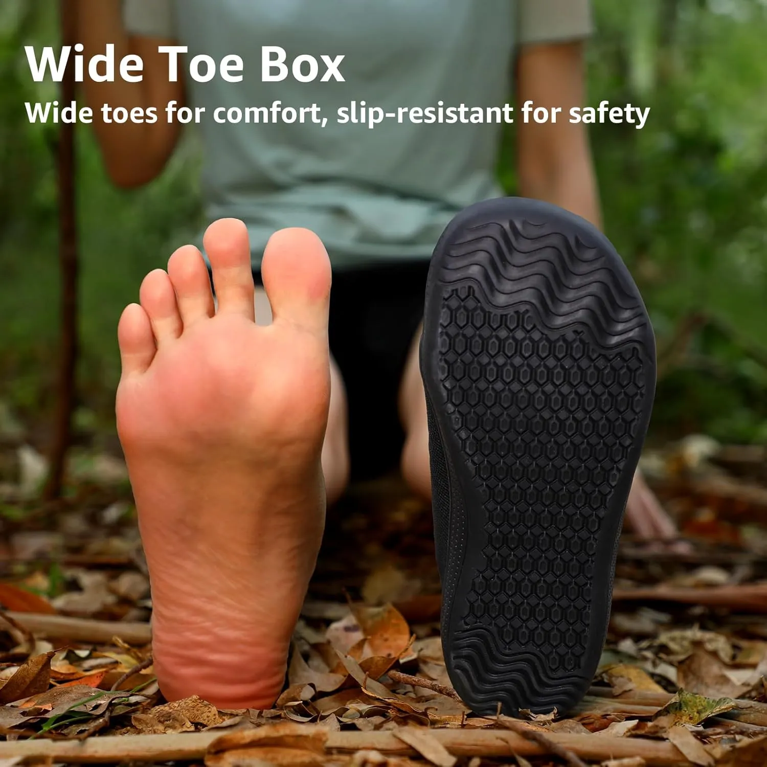 STQ Women's Minimalist Barefoot Shoes Wide Toe Box Trial Running Walking | Zero Drop Sole | Wide Width Fashion Sneaker
