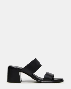 SYCAMORE BLACK LEATHER