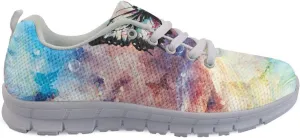 SYtrade Running Sneaker for Women Slip On Tennis Shoes Gym Sneaker White Sole