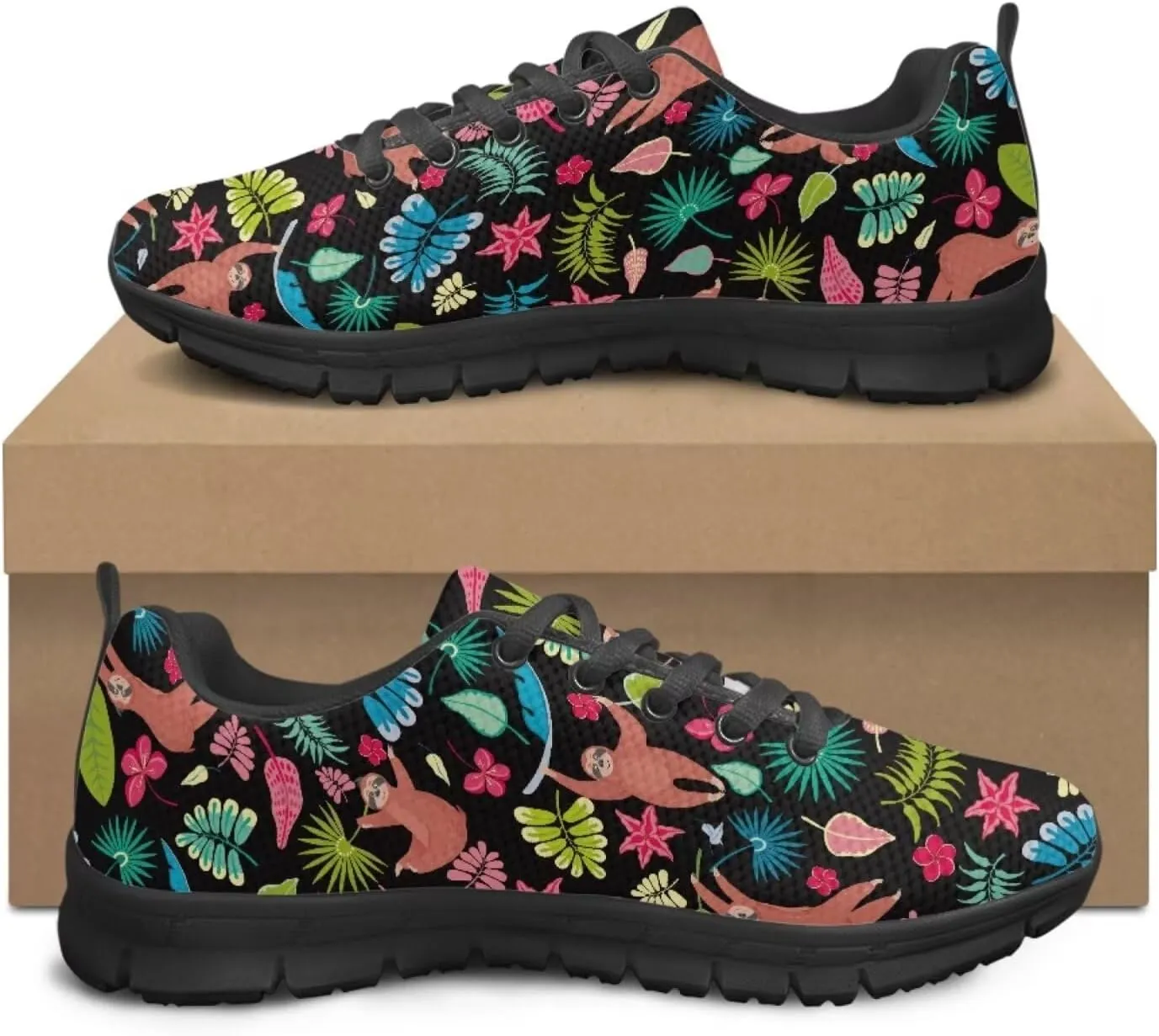 SYtrade Women's Casual Walking Shoes Breathable Mesh Sock Sneakers
