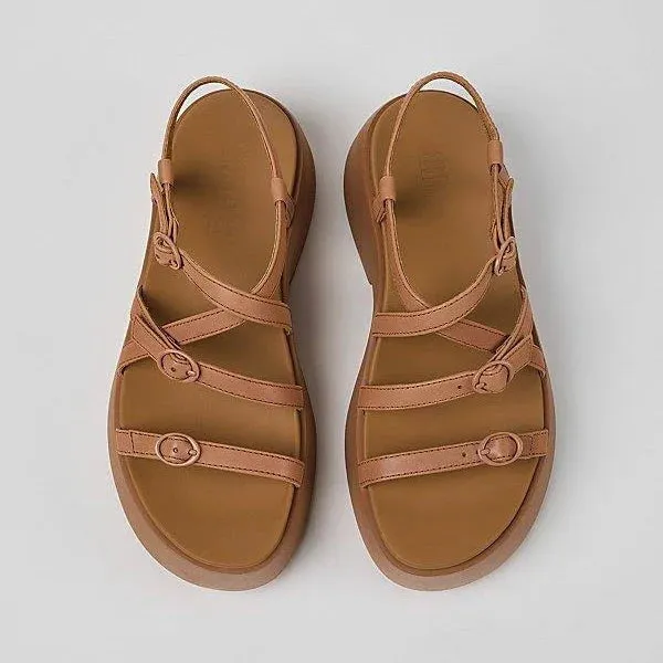 TASHA FLATFORM STRAPPY SANDAL