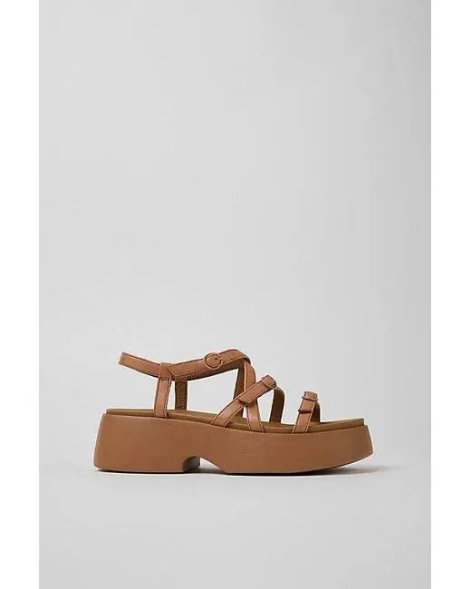 TASHA FLATFORM STRAPPY SANDAL