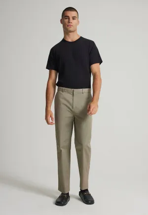 Theo Cotton Twill Pant - Shrub