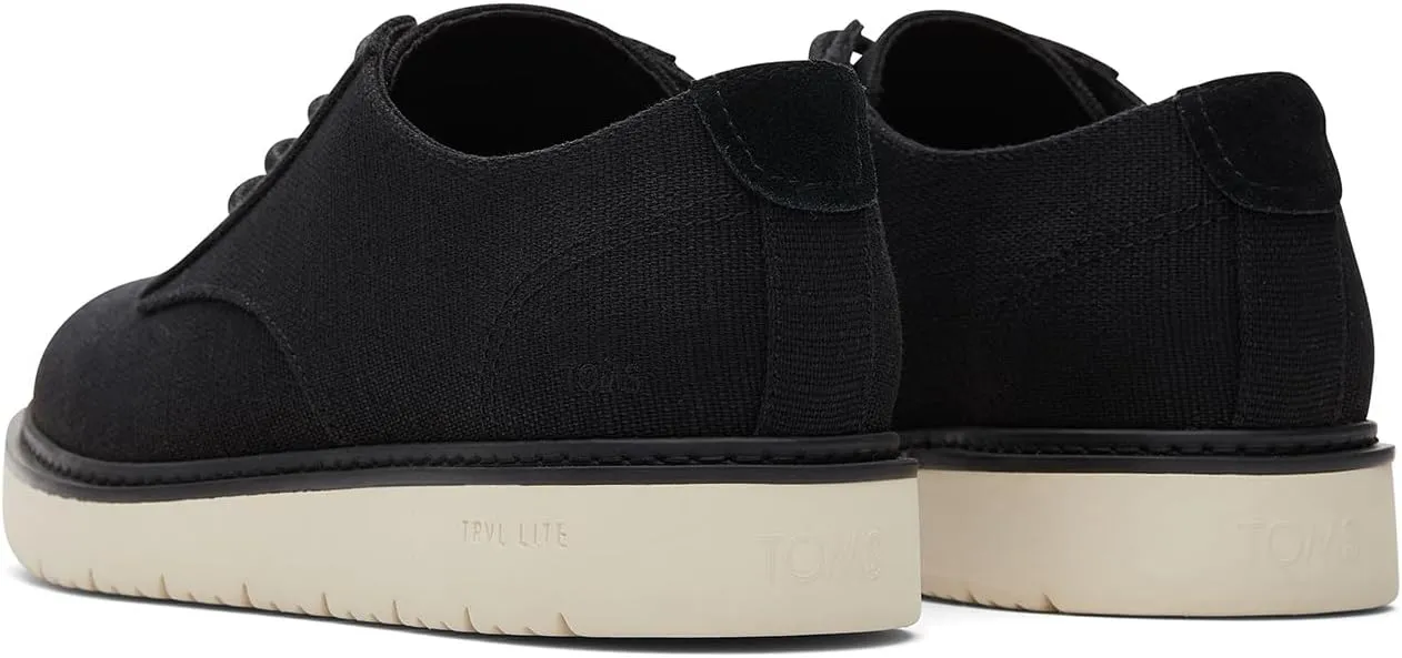 TOMS Mens Navi Travel Lite Lace Up Casual Shoes - Brown